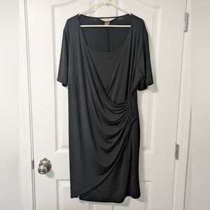 Allison Daley Black Asymmetrical Dress